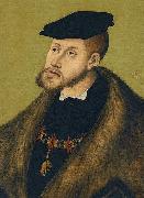 Portrait of Emperor Charles V Lucas Cranach